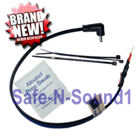 Round Stealth Mirror Direct Cord w/ FUSE Kit