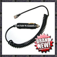 Cigarette Lighter Coiled Cord Power Plug