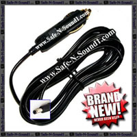 Cigarette Lighter Straight Cord Power Plug
